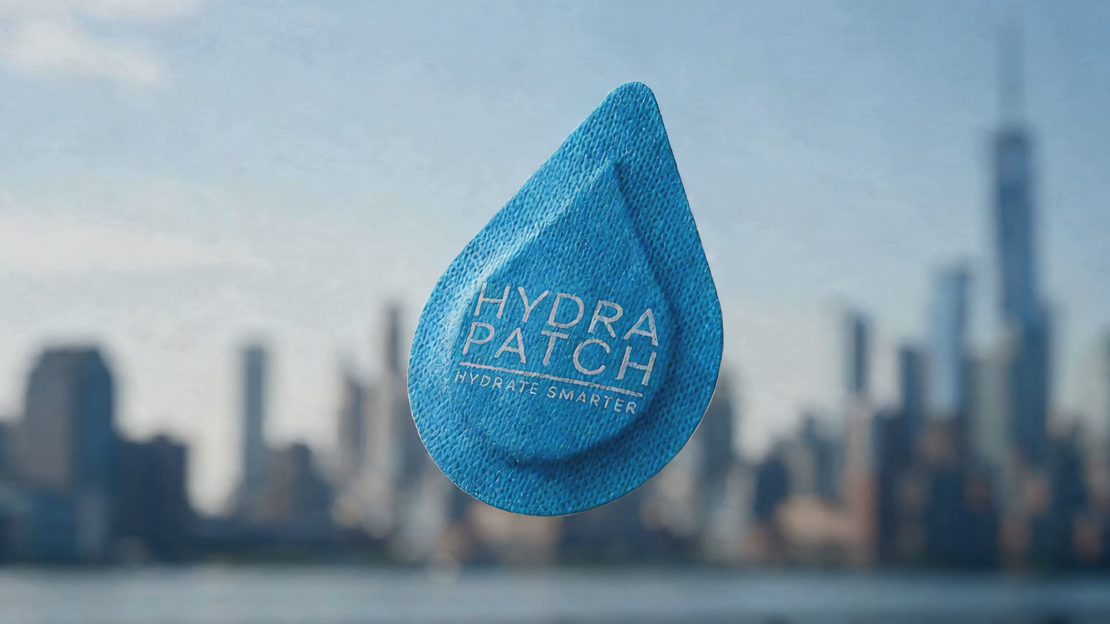 Load video: HydraPatch depicting each layer before being applied to arm